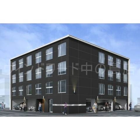 建物外観　完成予想パース