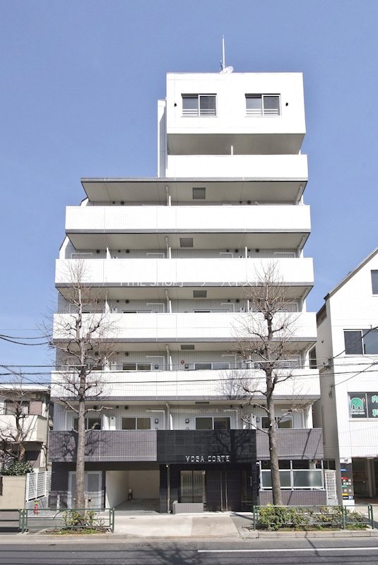 建物外観　外観タイル張り
