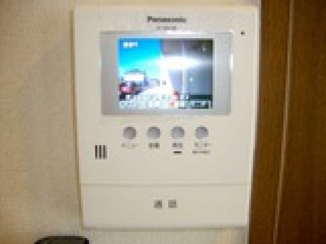 セキュリティ　ＴＶドアホンで防犯対策。