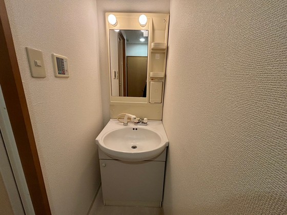 洗面設備　※別部屋の写真です