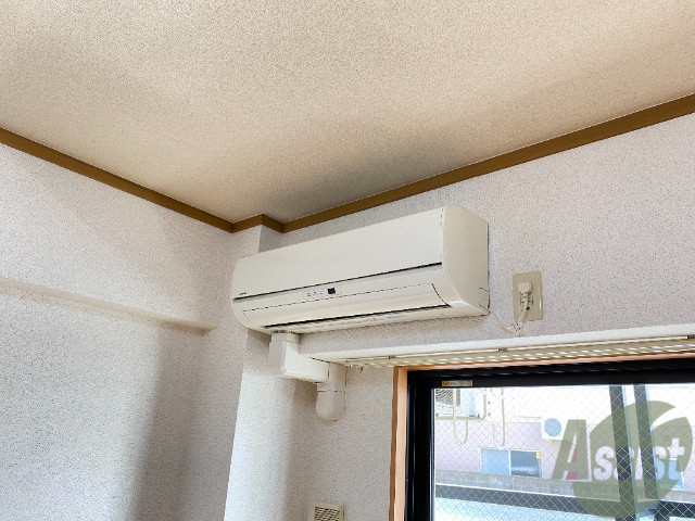 その他設備　エアコンが付いているので、入居後すぐ快適に過ごせます。