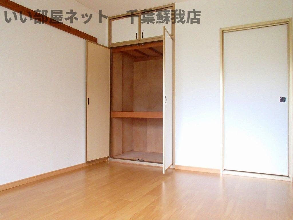 収納　十分な収納スペースがあります