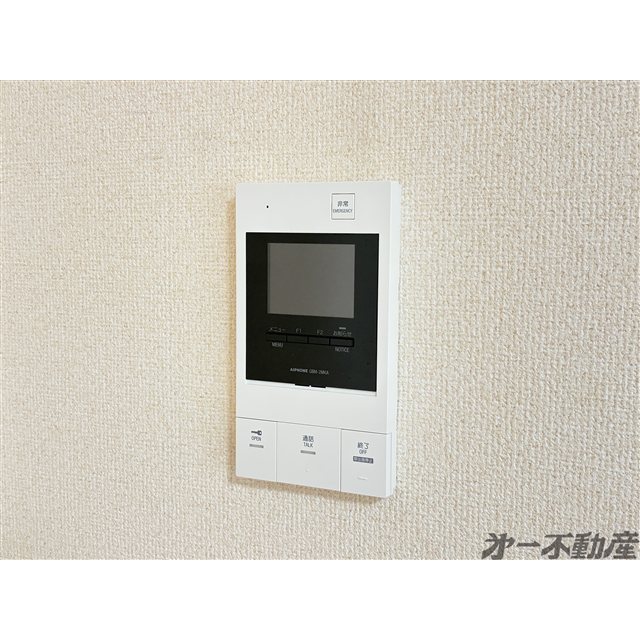 セキュリティ　モニター付きインターホン