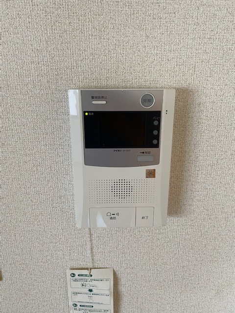 セキュリティ　モニター付インターホン