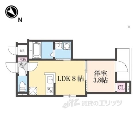 LIX京都桂川の間取り写真
