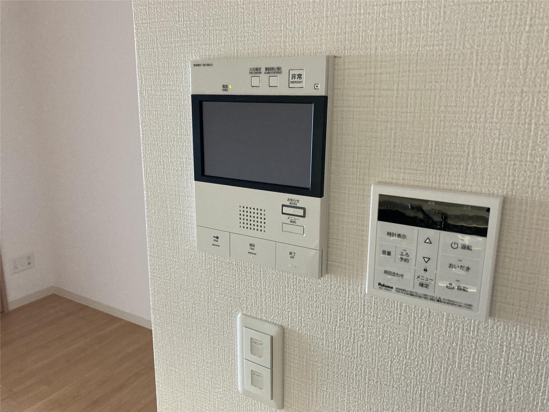 セキュリティ　TVモニターホン付です