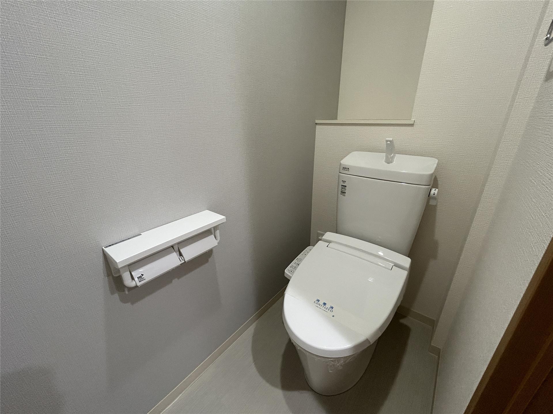 トイレ　ウォシュレット付きのトイレです