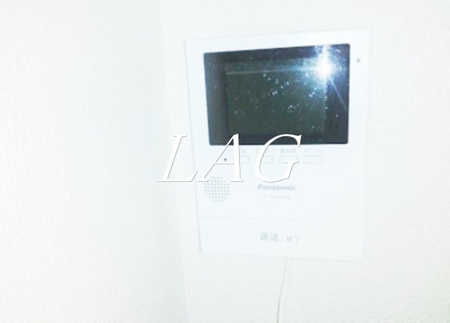 セキュリティ　モニター付きインターホンです。