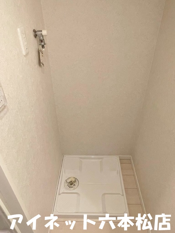 その他　洗濯機も置けます。