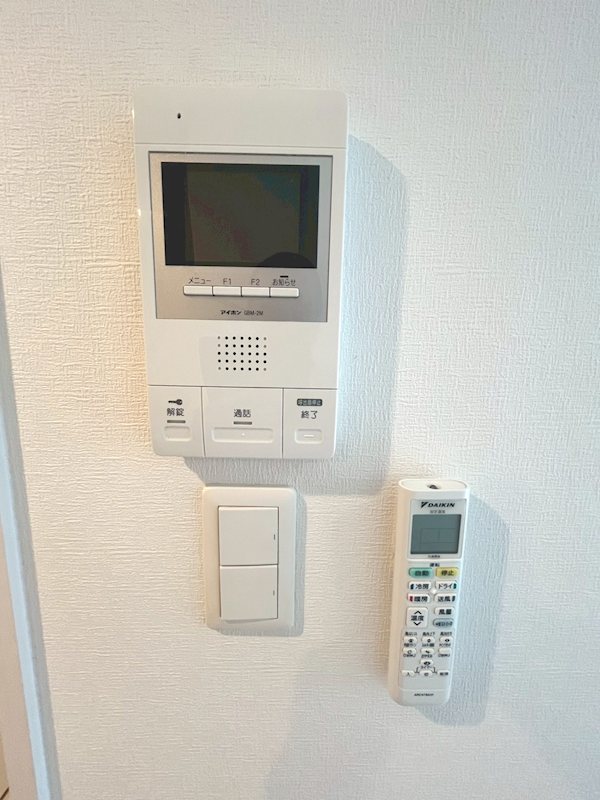 セキュリティ　※別号室の参考写真です。