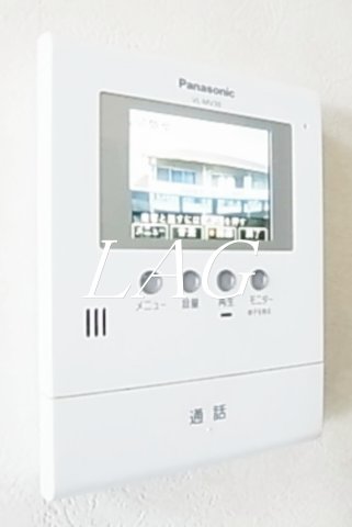 セキュリティ　モニター付きインターホンです。