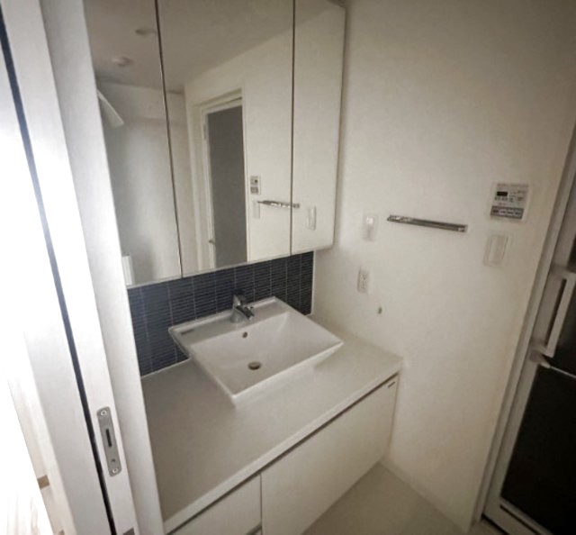 洗面設備　別部屋同仕様反転写真