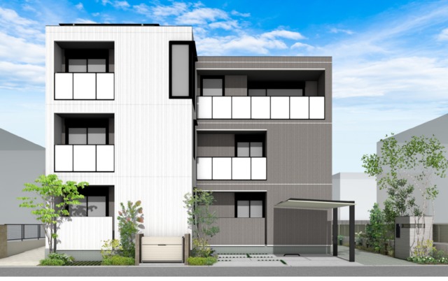 建物外観　完成予想図です