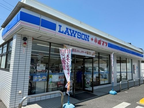 コンビニ　ローソン・ポプラ 米子安倍店（コンビニ）まで550m