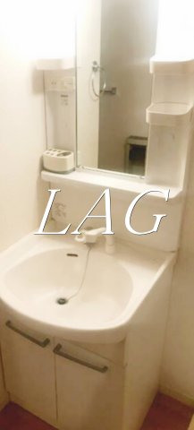 洗面設備　洗面台です。