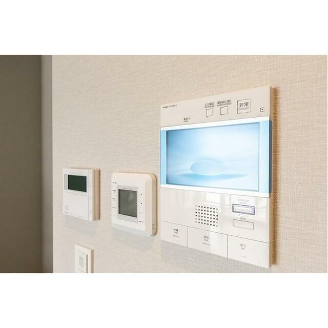 セキュリティ　モニター付きインターホンで防犯面も安心です！