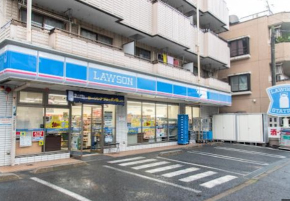 コンビニ　ローソン 池尻一丁目店（コンビニ）まで487m