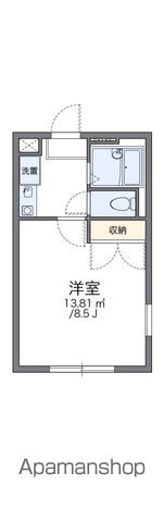 レオパレスクラージュ富塚Iの間取り写真