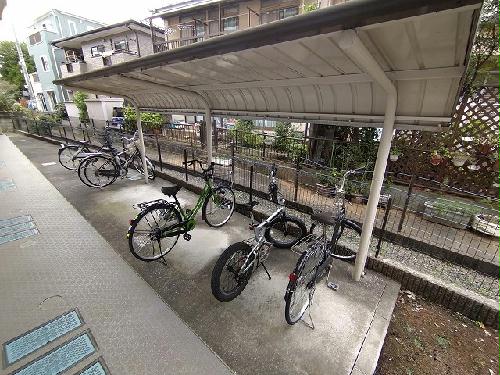 その他共有部分　駐輪場　原付＆自転車のみ駐輪可能