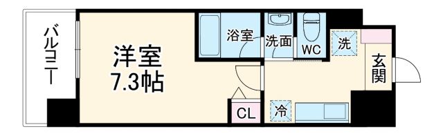 CITY SPIRE 名古屋本陣の間取り写真