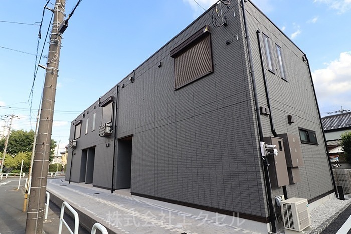 建物外観　2駅徒歩圏内の新築です。