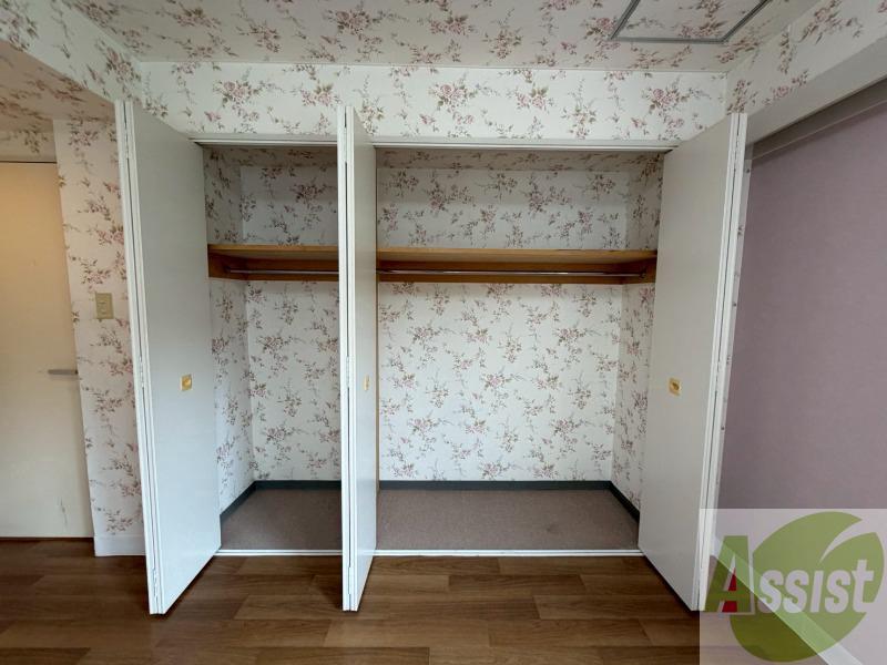 収納　収納もバッチリあるのでお部屋が片付きますよ！