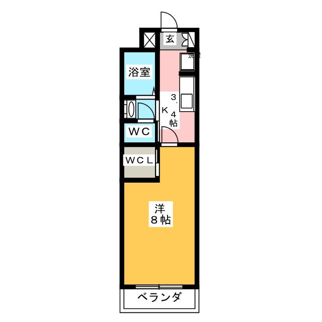 フルール鎌倉の間取り写真