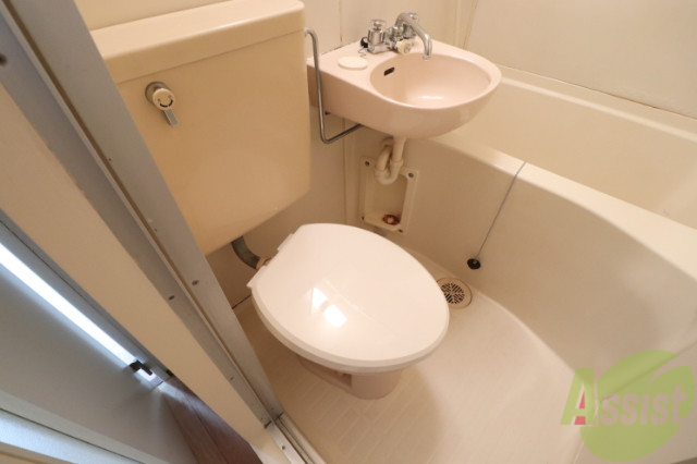トイレ　シンプルなトイレです。