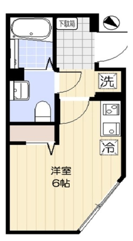 サンシエ中野新橋の間取り写真