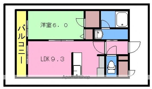 ラゾーナ祇園の間取り写真