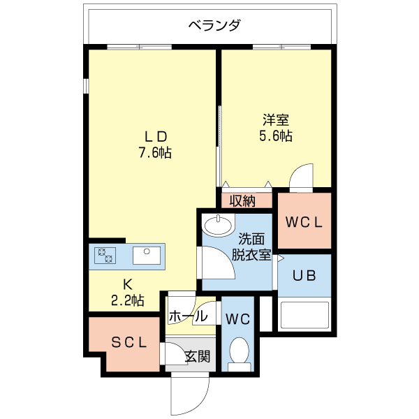 1LDK Mansion in Chuo-ku, Niigata, Niigata — photo 2 of 3