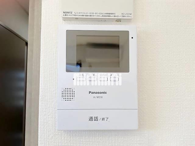 セキュリティ　来訪者をしっかりチェックできますよ。