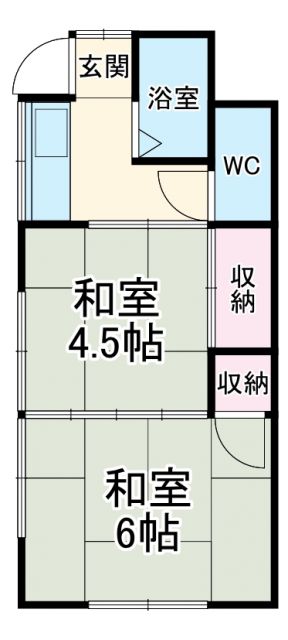 ハイム堀田の間取り写真