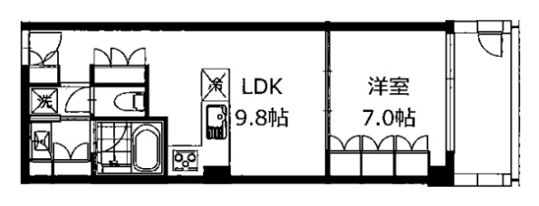SANKOU BLDG.の間取り写真