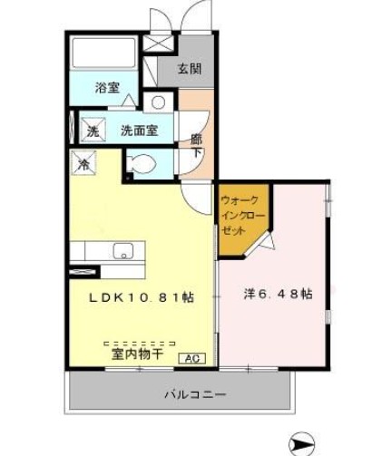 サンジュネスの間取り写真
