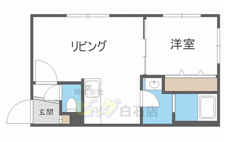 Sileni東札幌の間取り写真