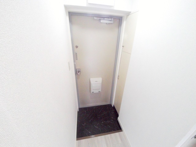 玄関　玄関スペースは確保されています。