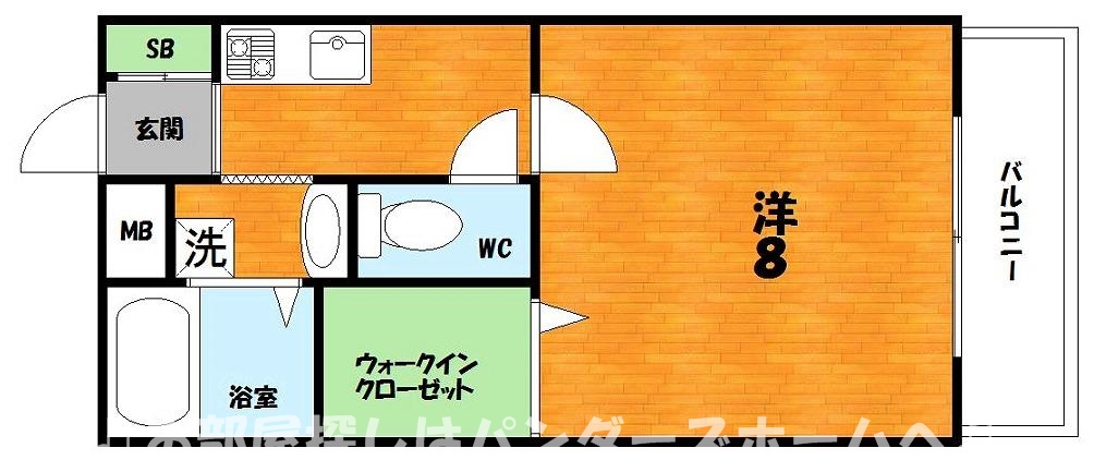 コンフォートIIの間取り