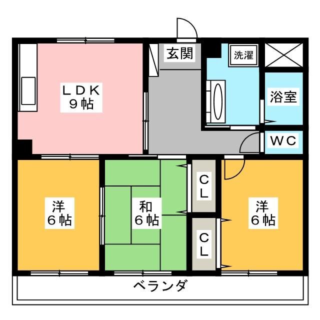 メゾン金山の間取り