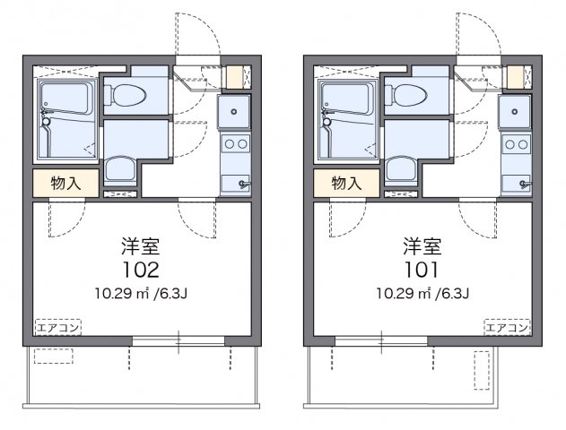 ラフテル西台の間取り