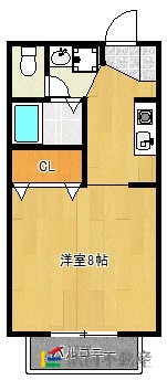 サンコーポ荘島の間取り