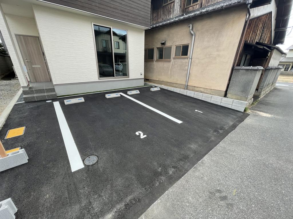 駐車場　駐車場♪