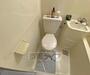 トイレ　ユニットバスのトイレです。