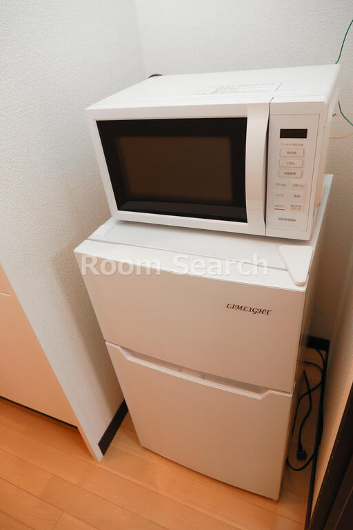 その他設備　電子レンジ&冷蔵庫