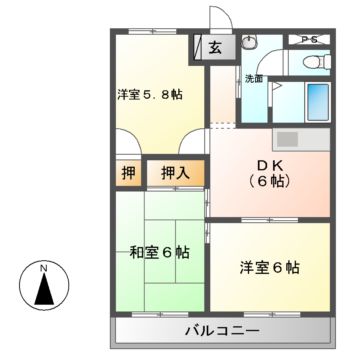 メゾンソフィアの間取り