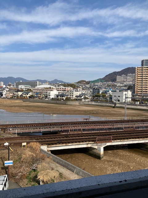 【広島市佐伯区藤垂園のマンションの眺望】