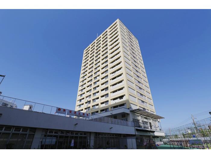 神戸市兵庫区羽坂通のマンションの建物外観