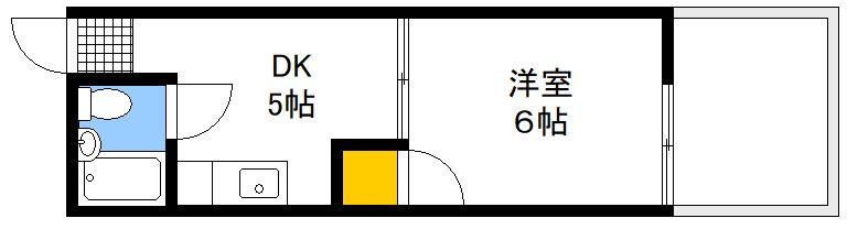 第5光ビルの間取り