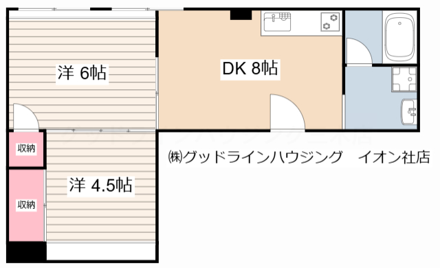 【千鳥川ドミトリーの間取り】