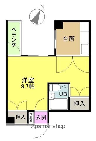サンモール天王崎の間取り写真